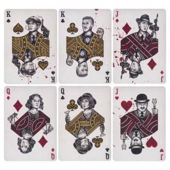 Peaky Blinders žaidimo kortos Theory11